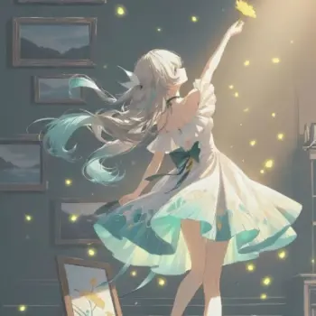夏夜流萤
